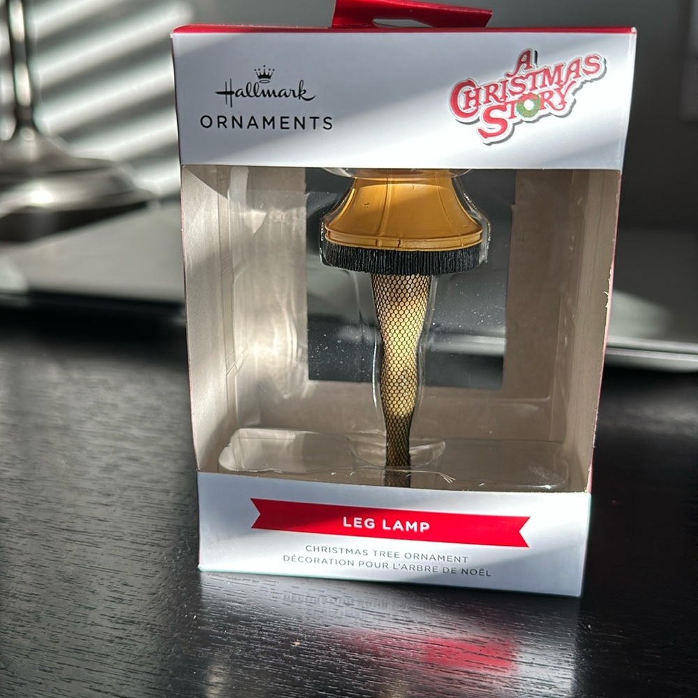 Hallmark A Christmas Story Leg Lamp Ornament